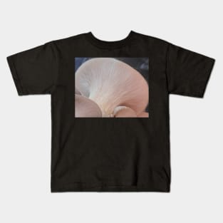 Oyster Mushroom Gills3 Kids T-Shirt